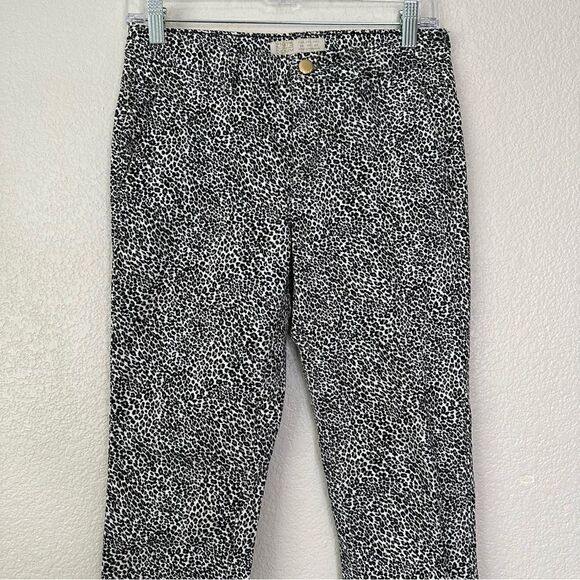 Zara Basic Denim Z1975 Leopard Skinny Jeans, Size 4 - Picture 2 of 12